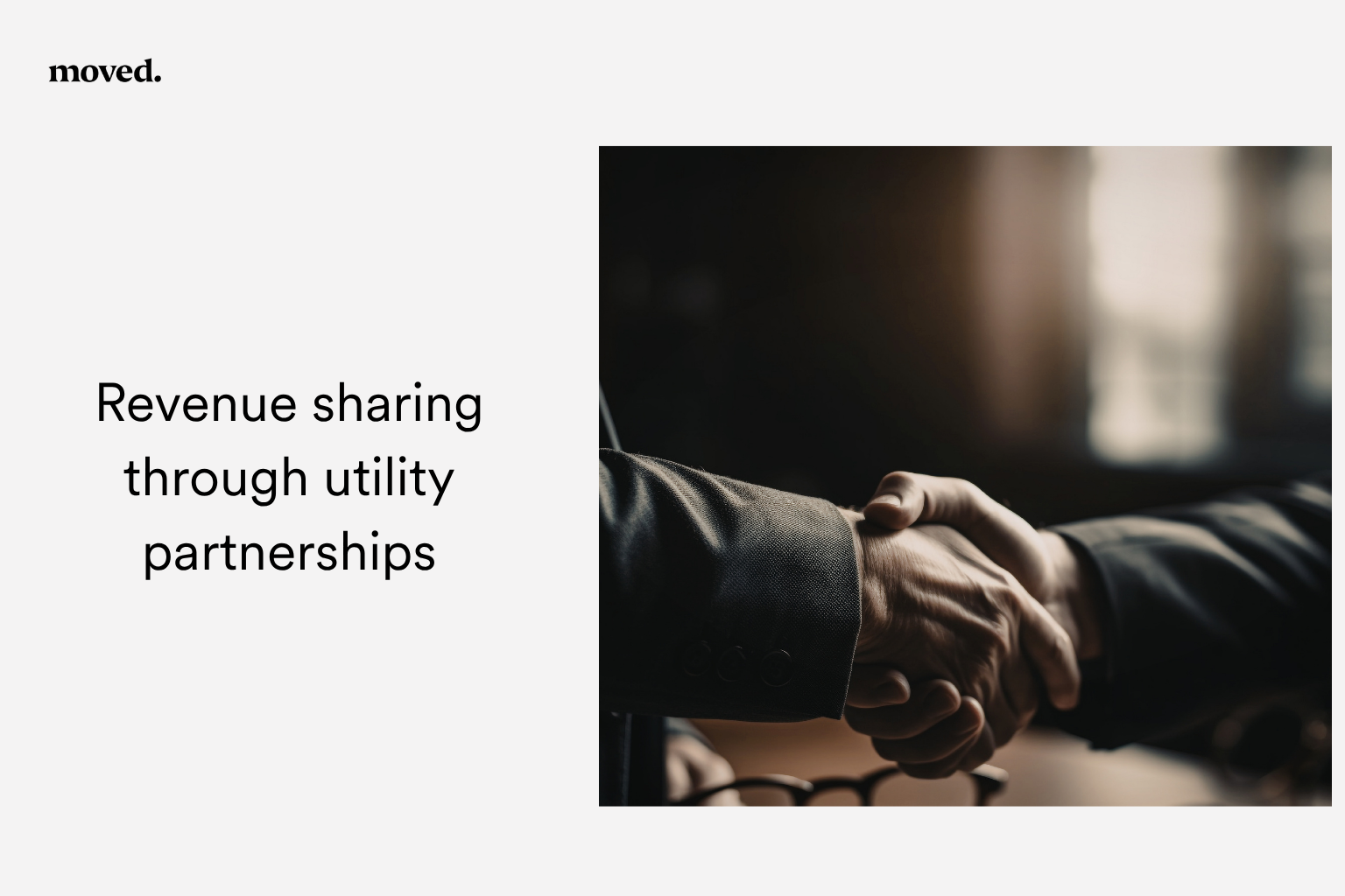 Revenue sharing through utility partnerships